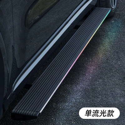 Dekorativ pedal başlıqları — Steps, Automatic Retractable Side Steps - with-light-single-streamer-ford-f-150