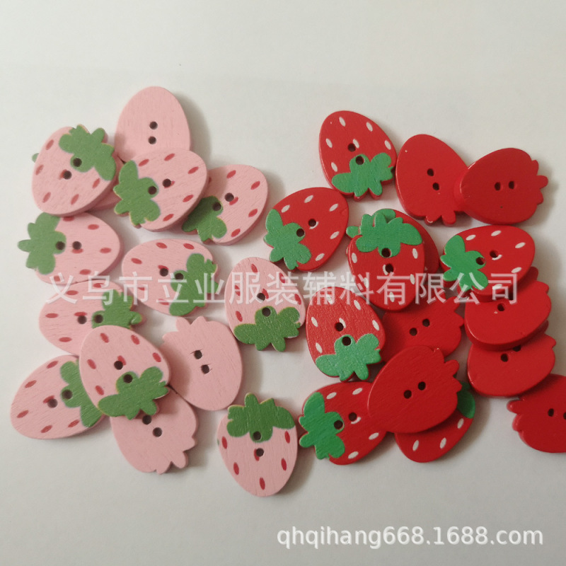 Red/Pink Strawberry Buttons 23mm Wooden Buttons Doll Buttons Jewelry Buttons Children's Clothing Buttons DIY Accessories Red/Pink Strawberry Buttons 23mm Wooden Buttons Doll Buttons Jewelry Buttons Children's Clothing Buttons DIY Accessories