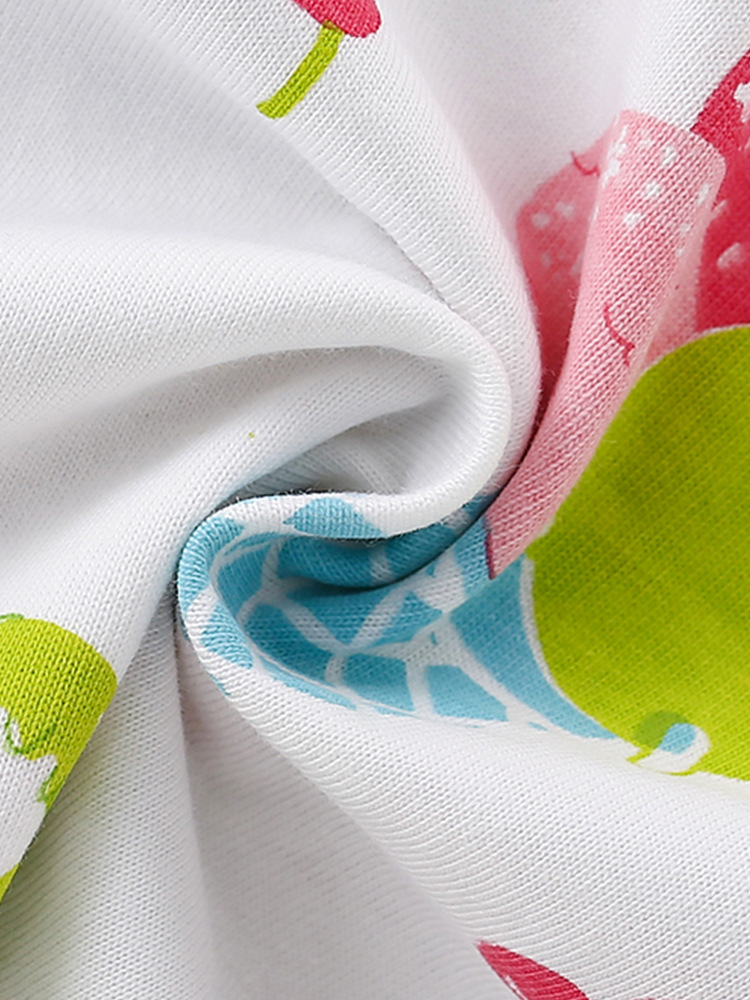 Malwee transfronterizo camiseta infantil de verano nuevo estilo europeo y americano impresión de aire extranjero de cuello redondo de manga corta chaqueta casual