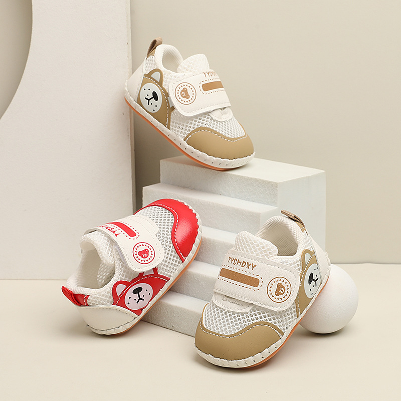 A generation of baby shoes spring and summer soft bottom men's and women's baby 011.5 years old mesh sandals toddler hollow net shoes