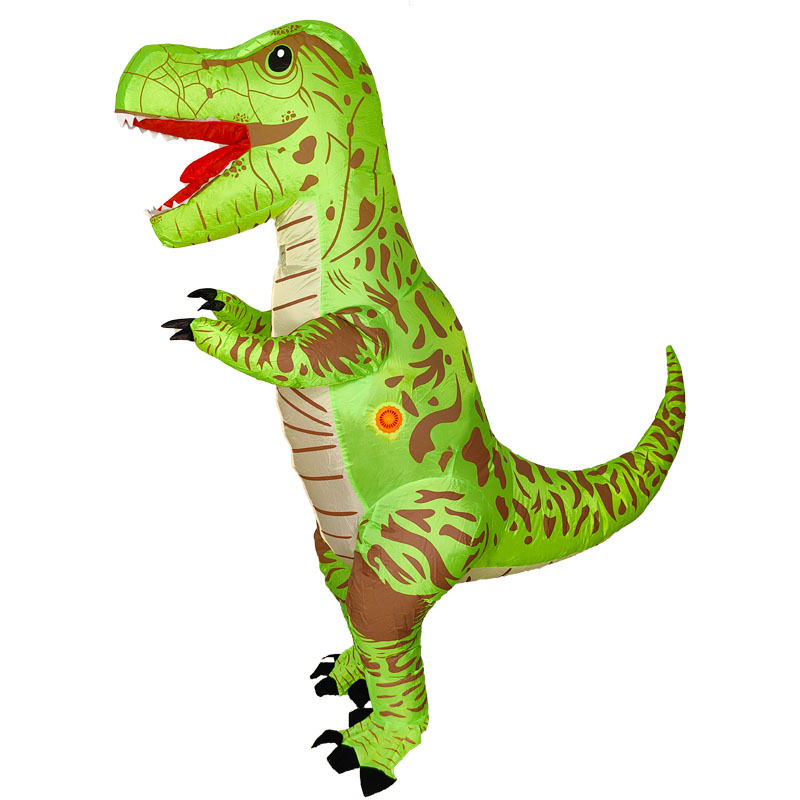 Transfronterizos Halloween Tiranosaurus Evento Show Fiesta Extraña Muñecas divertidas Montajes Dinosaurios Disfraces Inflables Cos