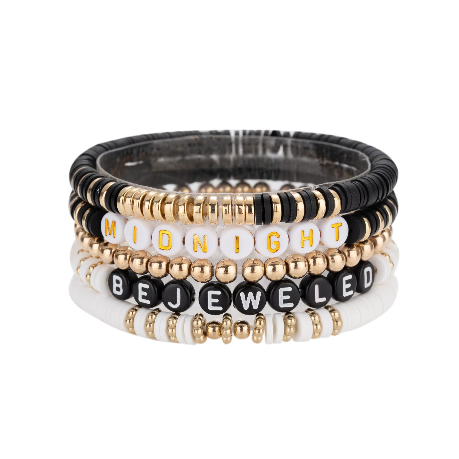 Bohémien Lettre Matériaux Mixtes Perlé Fait Main Unisexe Bracelets display picture 15