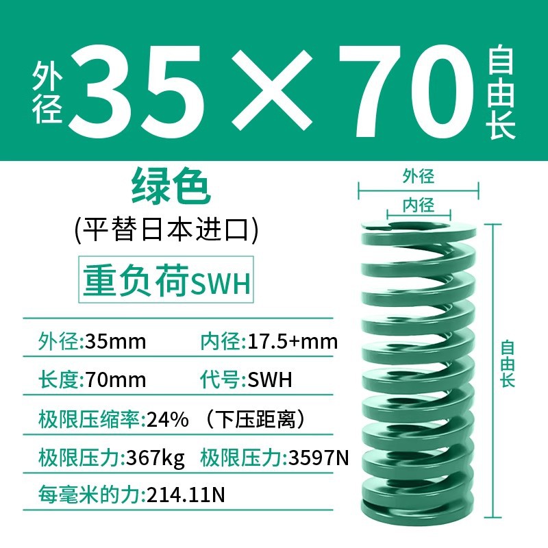 합금강 녹색 35×70