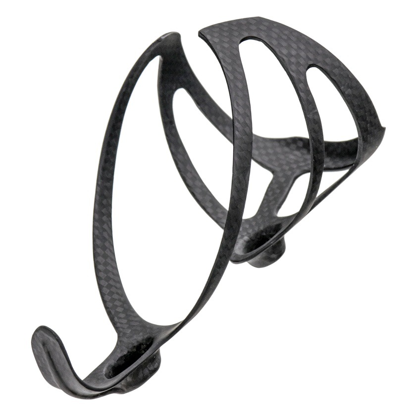 3KXXX luz bicicleta botella de agua titular de la botella de carbono de equitación 18G soporte de bicicleta de montaña negro 3K mate