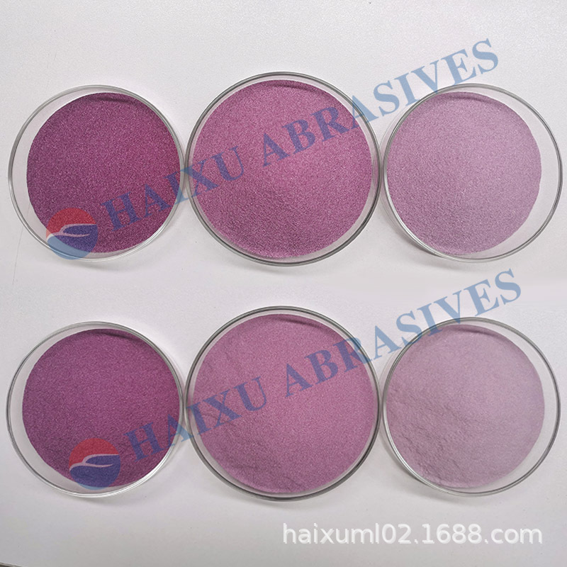 中铬/高铬铬刚玉80目-220目喷砂研磨金刚砂粉色磨料