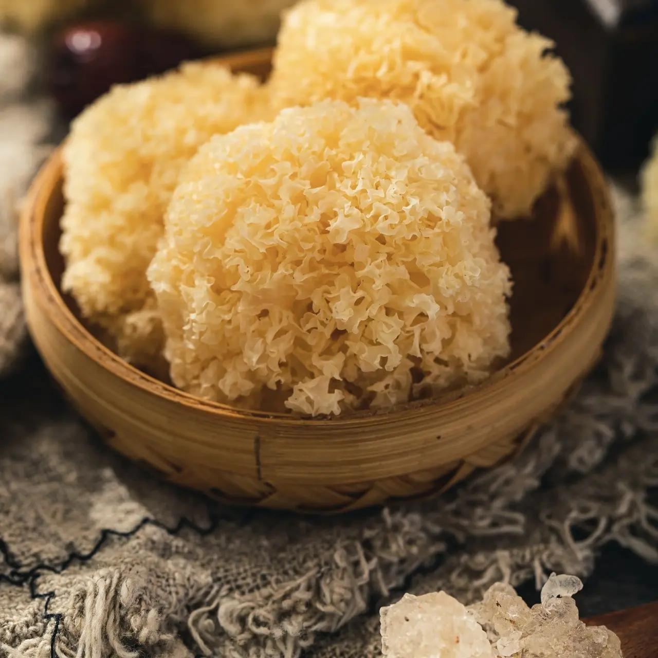 Dried White Fungus Tremella Small Snow Ear Yin Er 500g Sun Dried for Soup and Sweet Desserts overview