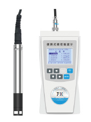 PH-810便携式精密酸度计(高精工业级电极)-电极标配2米