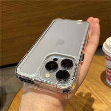 适用苹果 14手机壳太空壳iphone 13全包透明二合一12Promax保护套