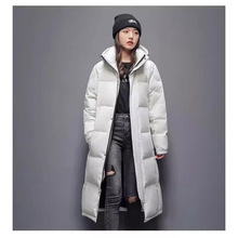 新款女士防寒服中戏情侣棉服男女同款长款过膝加厚韩版宽松校服