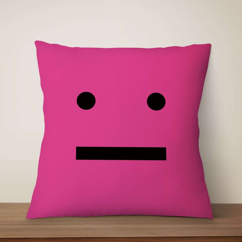 Coussin Smiley Face - Coussin de canapé couleur personnalisable