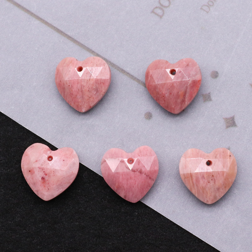 2g Weight Pendant Jewelry Making Type 13*13mm Jewelry Making Size Pendant Classification Aventurine, Rose Quartz, Amethyst , Tiger Eye, Opalite Stone Type 1 Piece Quantity natural stone Material Heart Shape Pattern All Seasons Season IG Style, Retro Style 1 Piece 13*13mm Natural Stone Aventurine Rose Quartz Amethyst Heart Shape Pendant Pendant 3
