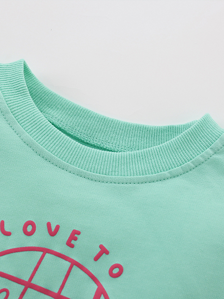 Cross-border malwee niño suéter otoño invierno nuevo estilo europeo y americano de cuello redondo impresión de niños camisetas casuales de otoño