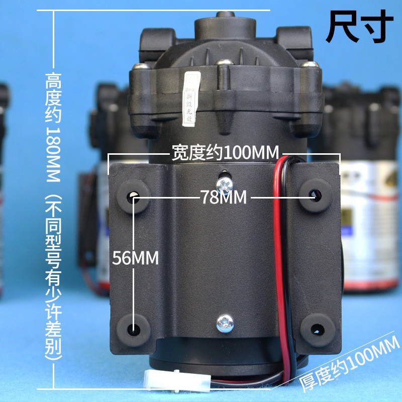 Deng Yuan 75g máquina de agua pura bomba de agua autocebante DYP alta potencia Mute RO Motor 400g no barril purificador de agua bomba de refuerzo
