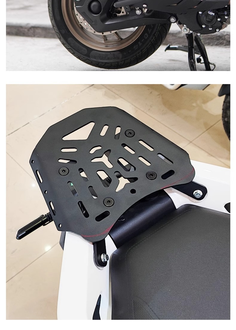 Applicable to Shengshi 368K 368G 368D modified parts exhaust bar silencer protection cover plate rack tail rack accessories