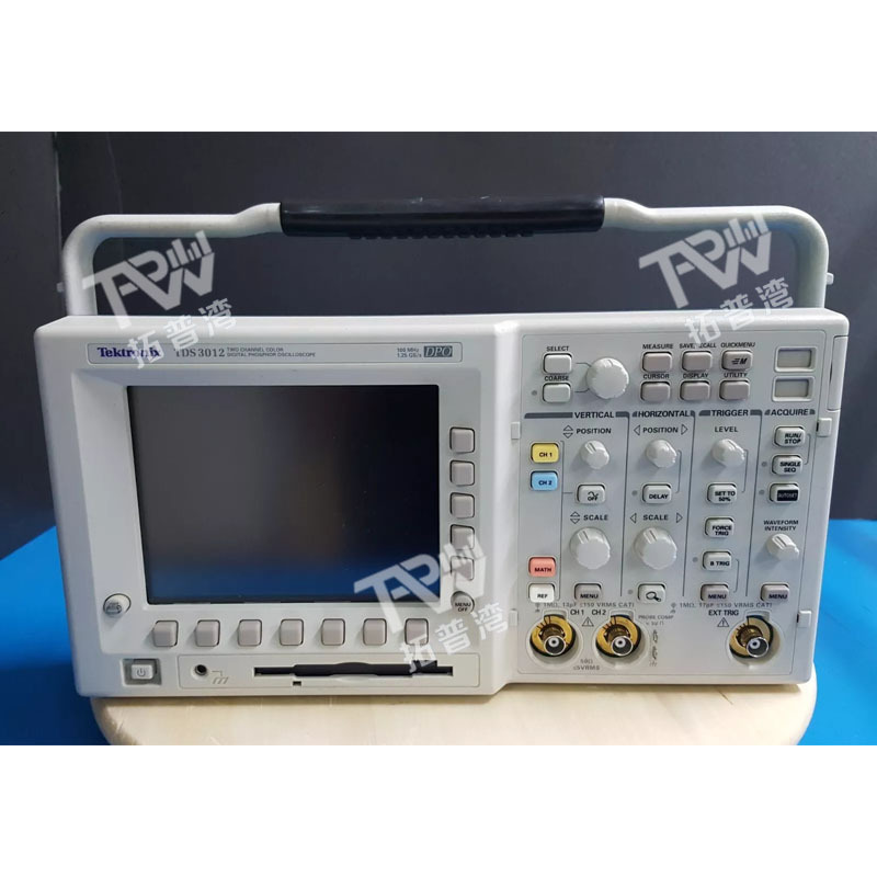 Tektronix 泰克 TDS3012 数字荧光示波器 100 MHz 双通道