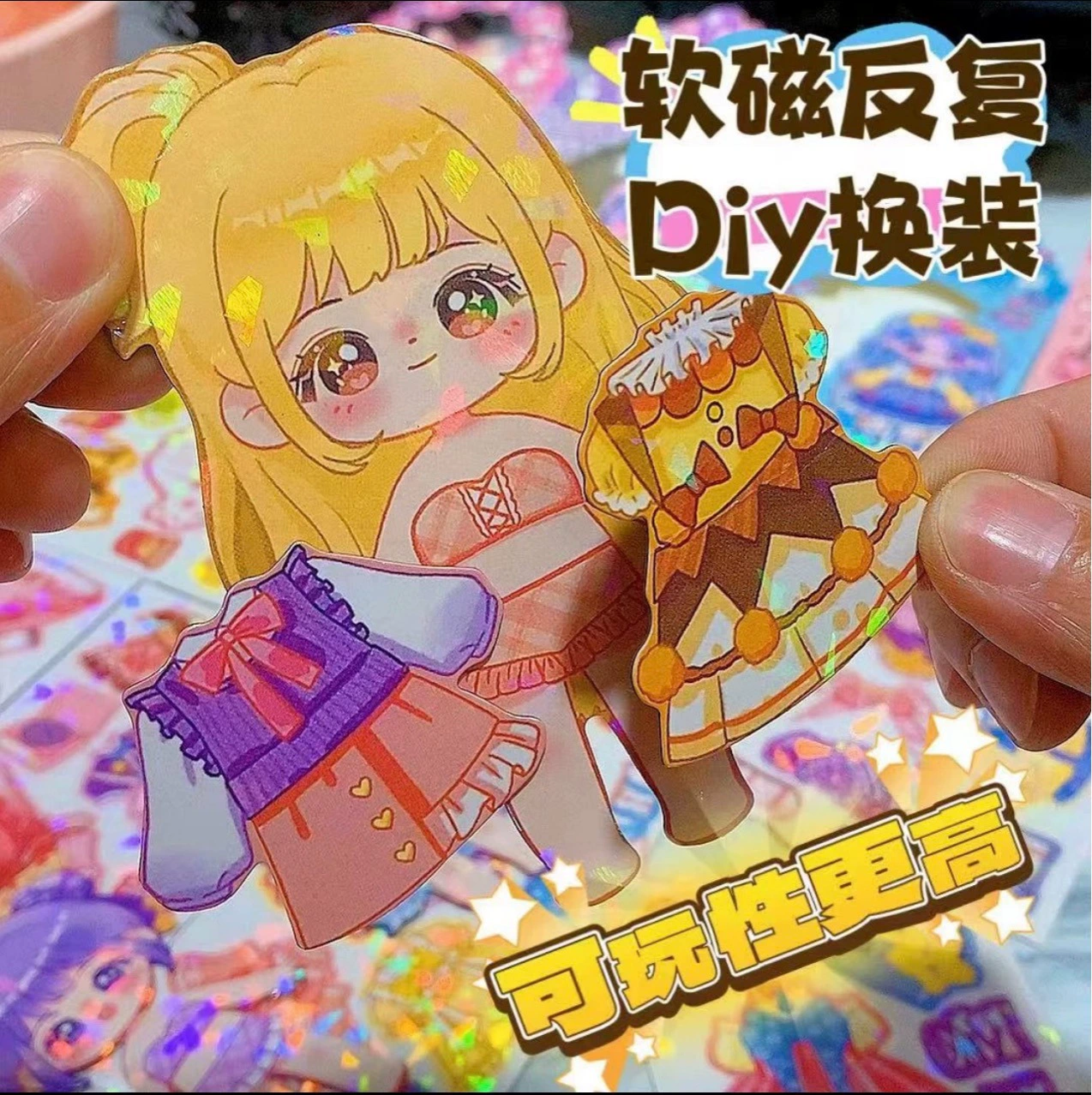 Новые магнитные наклейки принцессы, магнитные наклейки, магниты на холодильник