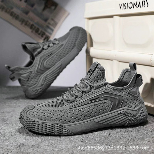 夏季男鞋网面透气运动鞋防臭速干跑步鞋防滑超轻男士休闲鞋潮男鞋