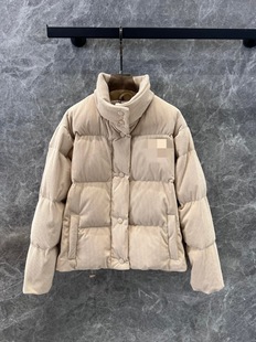 Niche New Women's Temperament Corduroy Bread Jacket Down Jacket H-Version All-Match Fashionable Warm