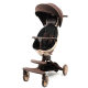 Upgraded baby good V18 sliding baby car two-way shock absorption can sit and lie walking baby artifact high landscape baby stroller