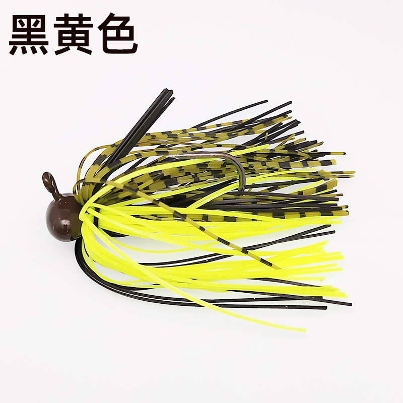 검은 색과 노란색