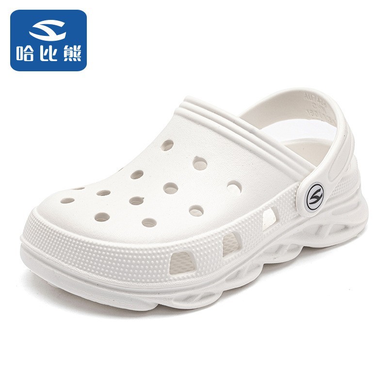 Zapatos para niños de Hobbit Bear Zapatillas para niños Zapatos con agujeros de eva 2024 Sandalias de verano para niñas Zapatos con agujeros de Baotou Zapatos para bebés