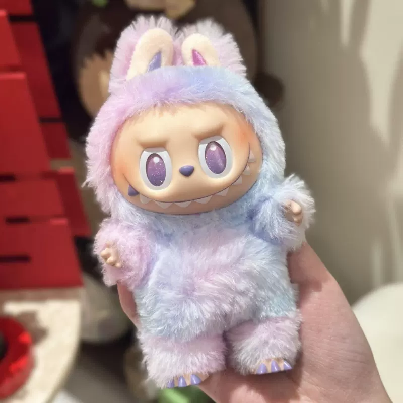 拉布布公仔玩偶摆件挂件毛绒玩具背包钥匙扣拉布布盲盒拉布布娃娃