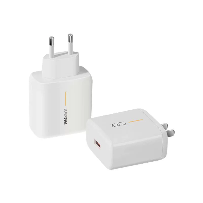 Oppo, совместимое зарядное устройство, мобильный телефон с USB зарядкой, оригинальный набор, 65W, опт