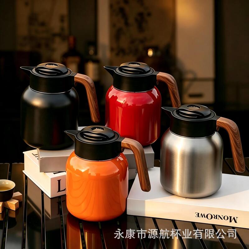 New 316 stainless steel insulated thermos, large capacity, tea infuser, tea and water separation, suitable for home and outdoor use, coffee pot