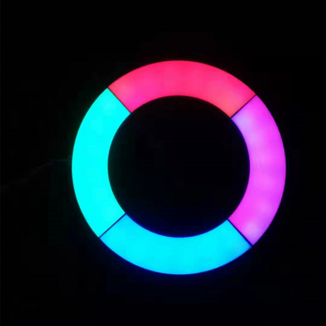 智能环形幻彩拼接灯