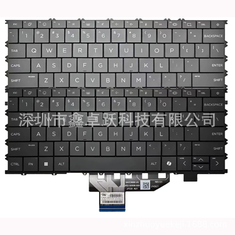 Us Applicable Keyboard for Hp Omnibook X Flip 14 2-in-1 14-Fm 14-Fk Tpn-W165