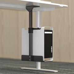 オフィスデスクトップ調節可能な吊り下げ主筐体ハンガートレーテーブル底コンピュータ本体ブラケットコンピュータサスペンション部品