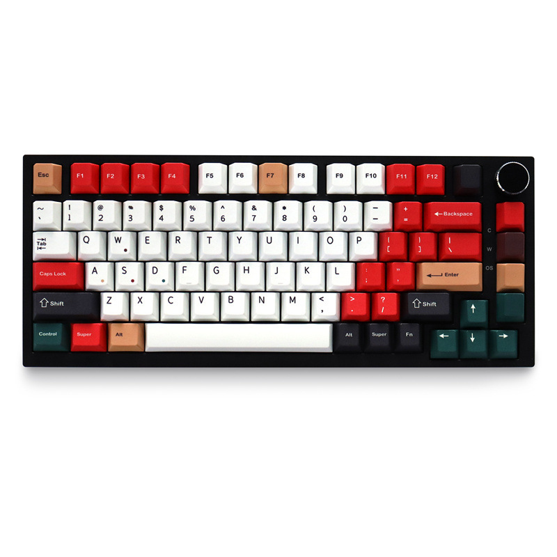 Mixed Light R2 Full Set of Mechanical Keyboard Keycaps 129 Keys Pbt Five-Sided Sublimation Customized Cherry Original Height