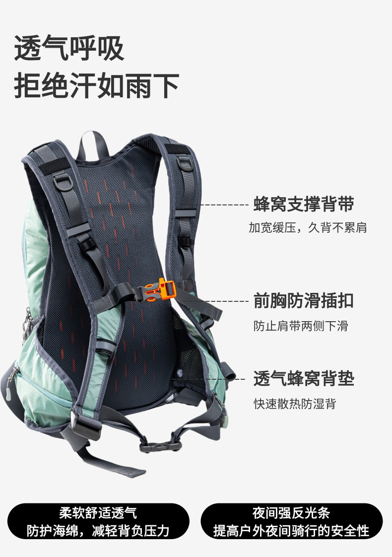 Neuer grenzüberschreitender Outdoor-Wanderrucksack Unisex großvolumig multifunktional wasserdicht Reise-Trekking-Weste Rucksack Rucksack