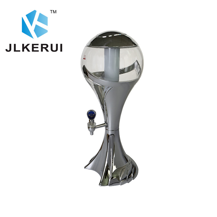 Copa del mundo barril de cerveza barril cerveza bebida fría jugo barril emisor de luz barril de cerveza barril comercial 1.5L/3L