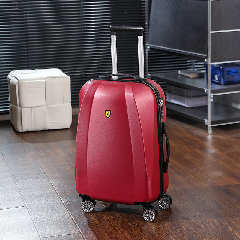 Maleta retro Maleta con ruedas para mujer Maleta con ruedas universales de 26 pulgadas Maleta de cuero para estudiantes duradera Maleta de código de embarque