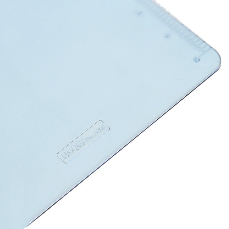Deli 9256 A4 placa de plástico clip Pad escritura Archivo de la placa clip