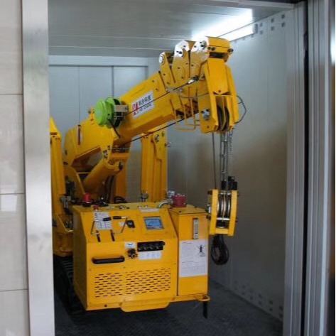 郑州科步厂家供应蜘蛛吊车微型折叠履带吊车