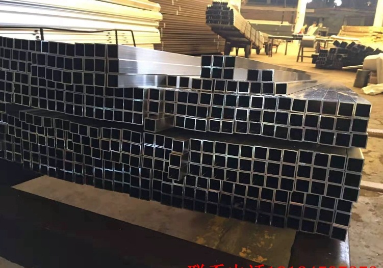 厂家现货供应50*50*2价钱优惠铝合金 铝扁管批发 6063铝方管 方通