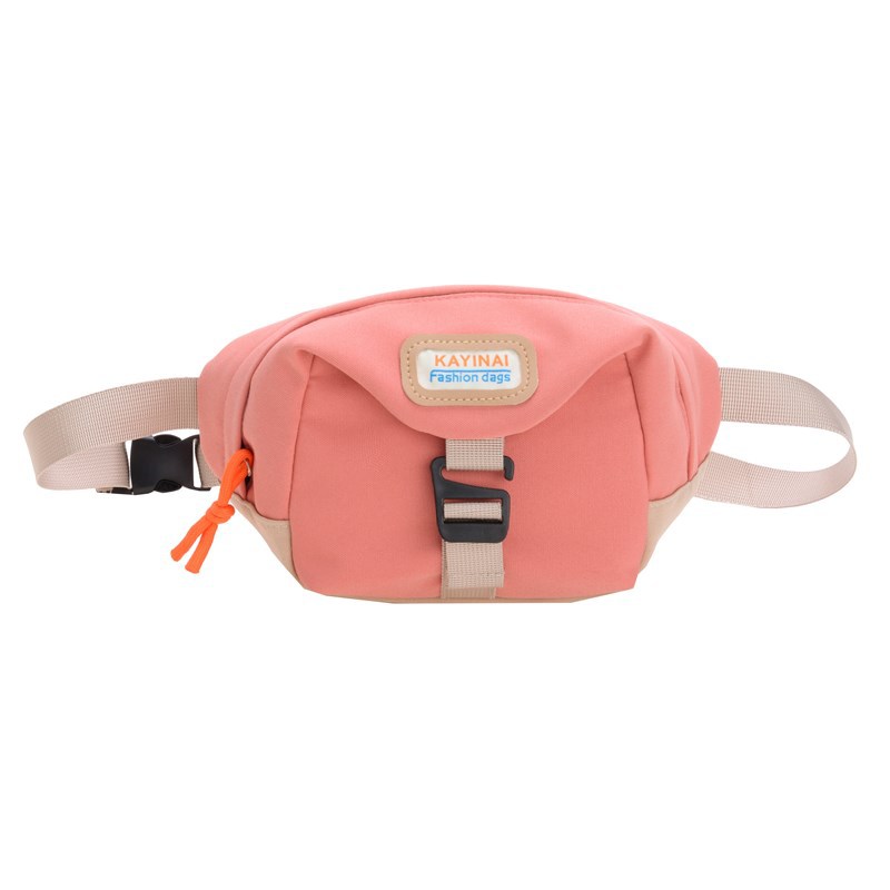 Versión coreana del popular bolso de pecho para niños y niñas, deportes de ocio, monedero bandolera para niños 2025 nuevos bolsillos de comercio exterior para niños