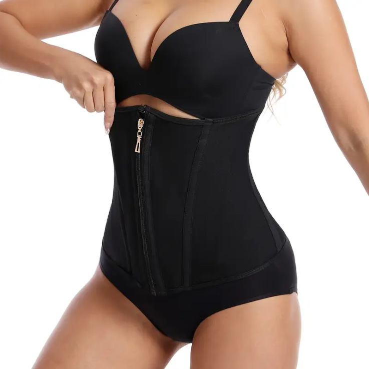 Faja Cinturilla Moldeadora para Mujer de Neopreno con Efecto Sauna y Soporte Lumbar para Deporte image 4