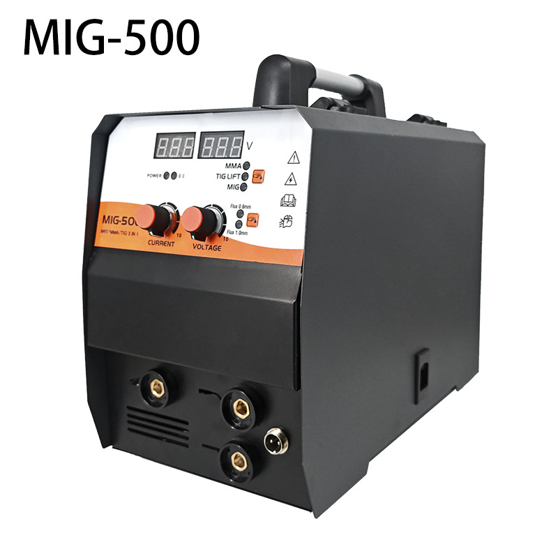 Máquina de soldadura eléctrica de alta potencia de hoja grande 220v sitio de construcción hogar conjunto completo de accesorios de alta corriente máquina de soldadura manual