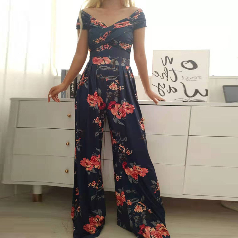 Mono de pierna ancha con estampado holgado, elegante y a la moda, estilo europeo y americano, novedad primavera 2026, para mujer, ideal para el día a día.
