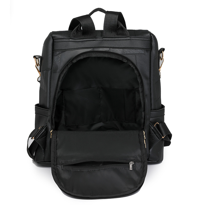 2024 mochila de nuevo estilo mochila para mujer mochila retro de gran capacidad mochila casual simple para mujer mochila para mamá