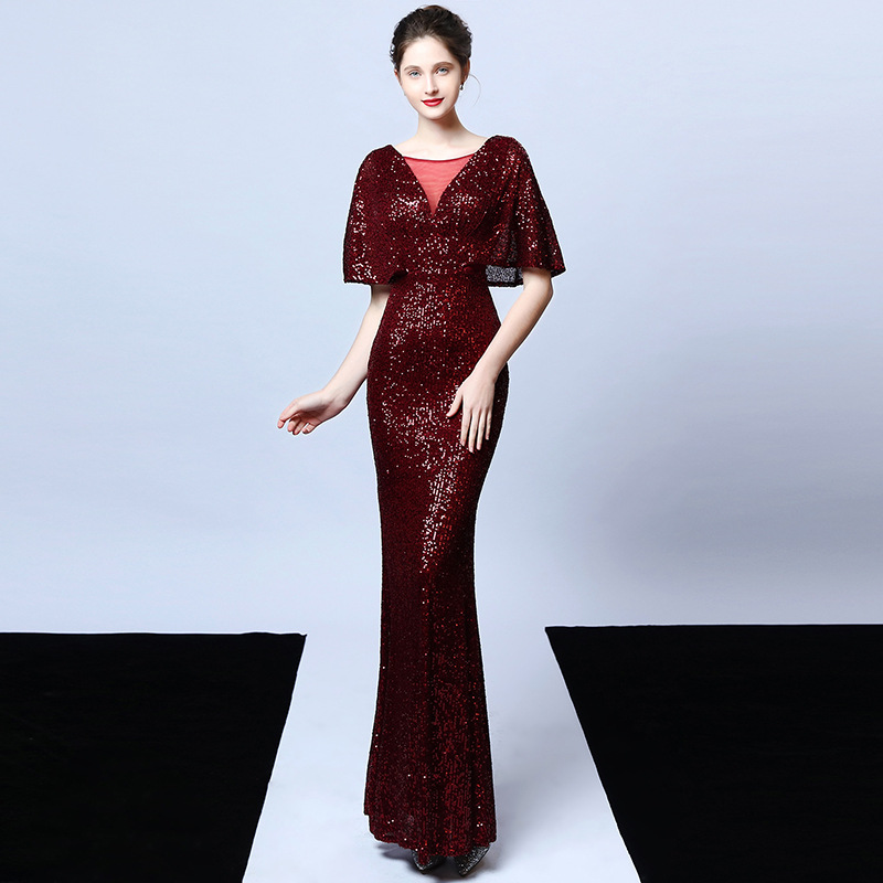 Spring elegant evening dress