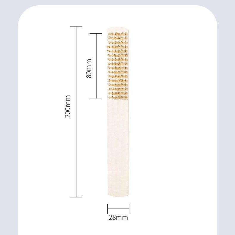 大木柄钢丝刷 6*13工具刷 厂家直销