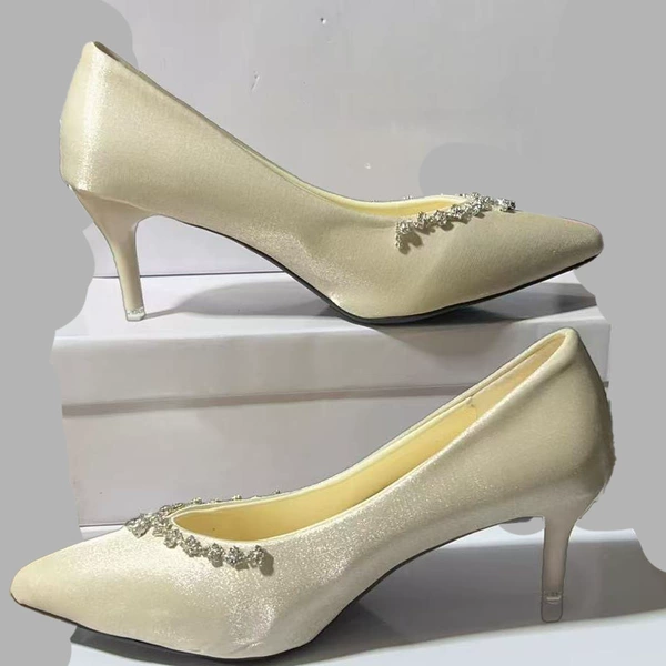 Apricot shoes, 7cm