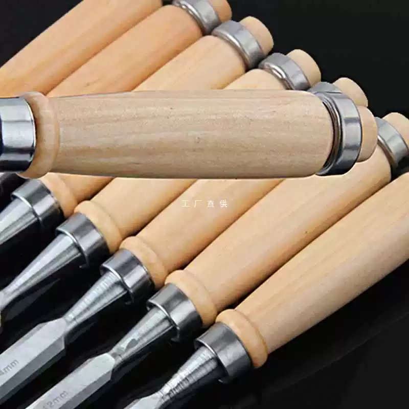 ✅Woodworker chisel special steel chisel carpenter flat chisel wood chisel flat shovel wood chisel tool handmade flat shovel small flat chisel