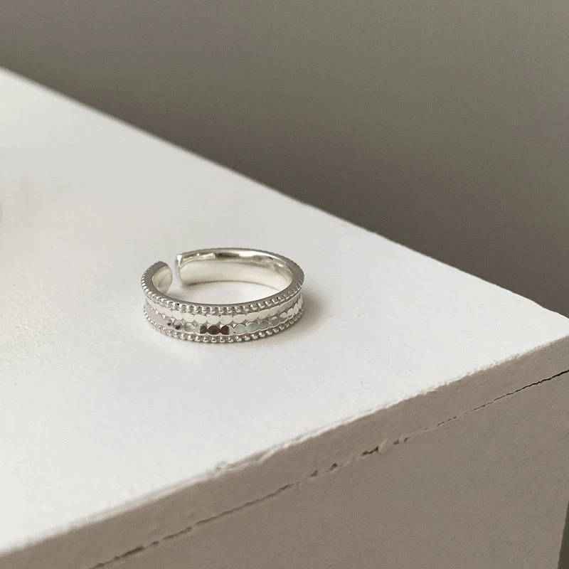 Accessory, nail decoration, small design ring, elastic strap, high-quality style, simple and elegant design