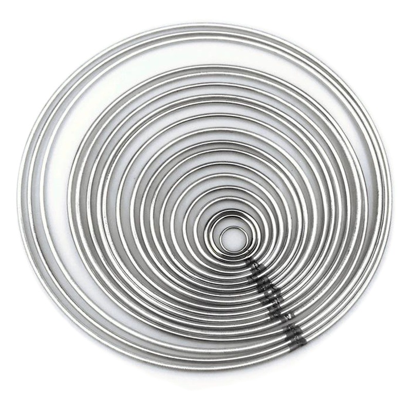 Venta directa de fábrica al por mayor multi-especificación Dream catcher anillo de hierro anillo de soldadura anillo de metal un gran número de en stock 15mm-1