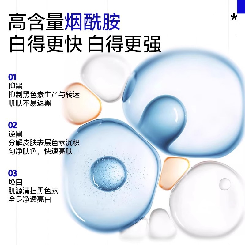 EHD美白沐浴露舒爽净肤烟酰胺全身清洁香氛持久留香果酸男女用正P|undefined
